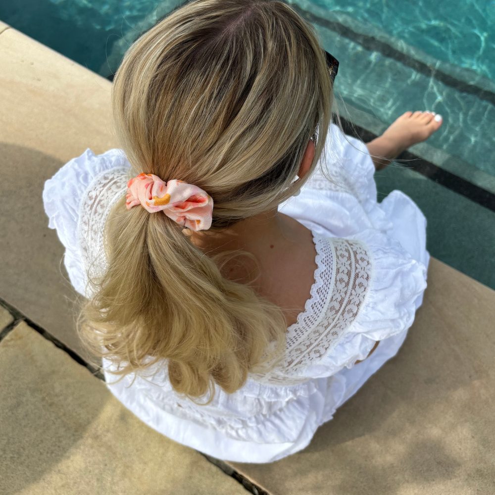 Şeftali Rengi Plaj Saç Tokası