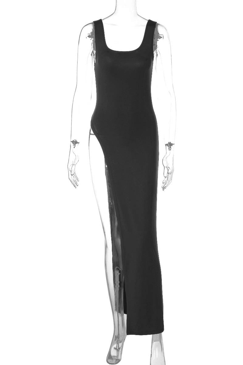 Urban Muse Slit Bodycon Dress