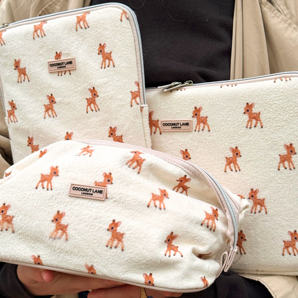 Fleecy Fawn iPad Sleeve