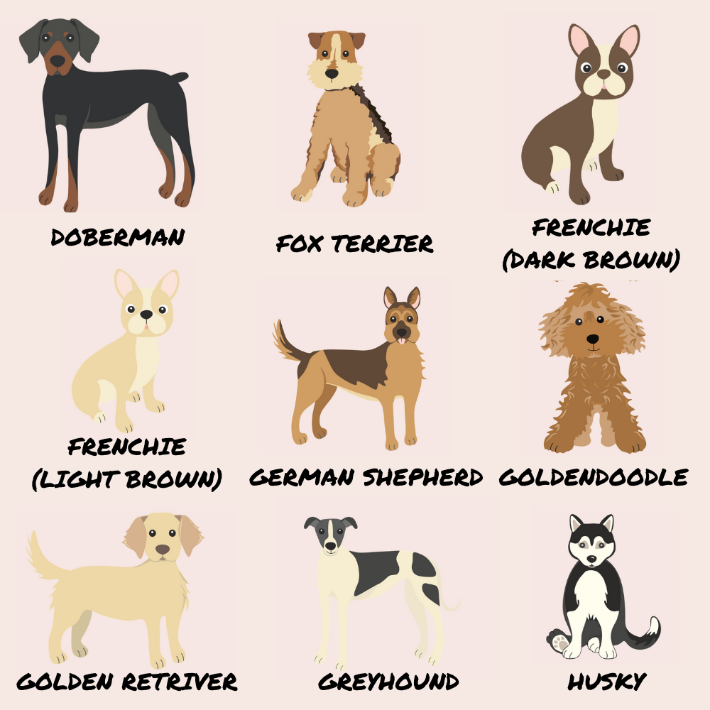 Kişiye Özel Köpek Temalı Dayanıklı Telefon Kılıfı - Köpeğinizin Cinsini Seçin