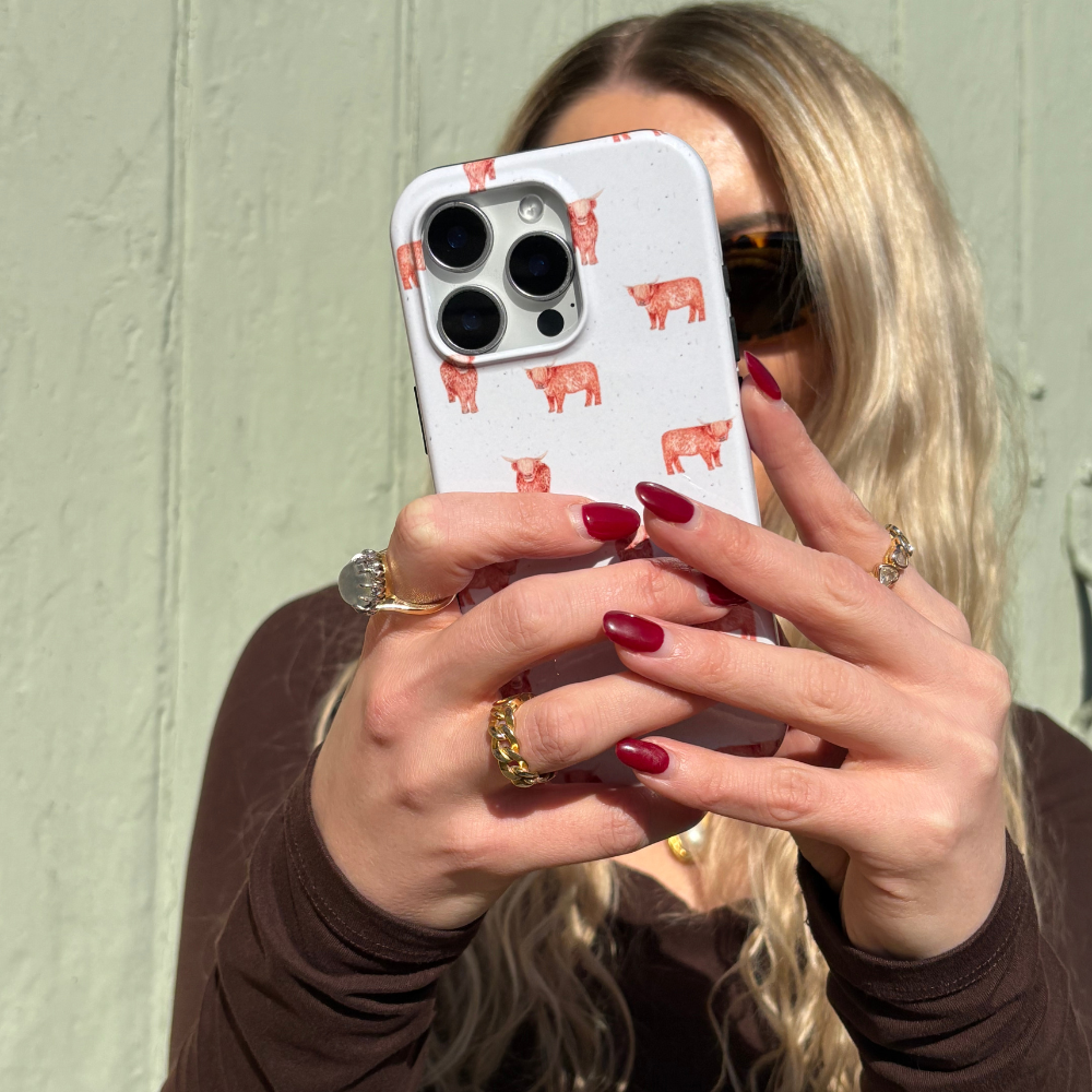 Tough Phone Case - Highland Cow