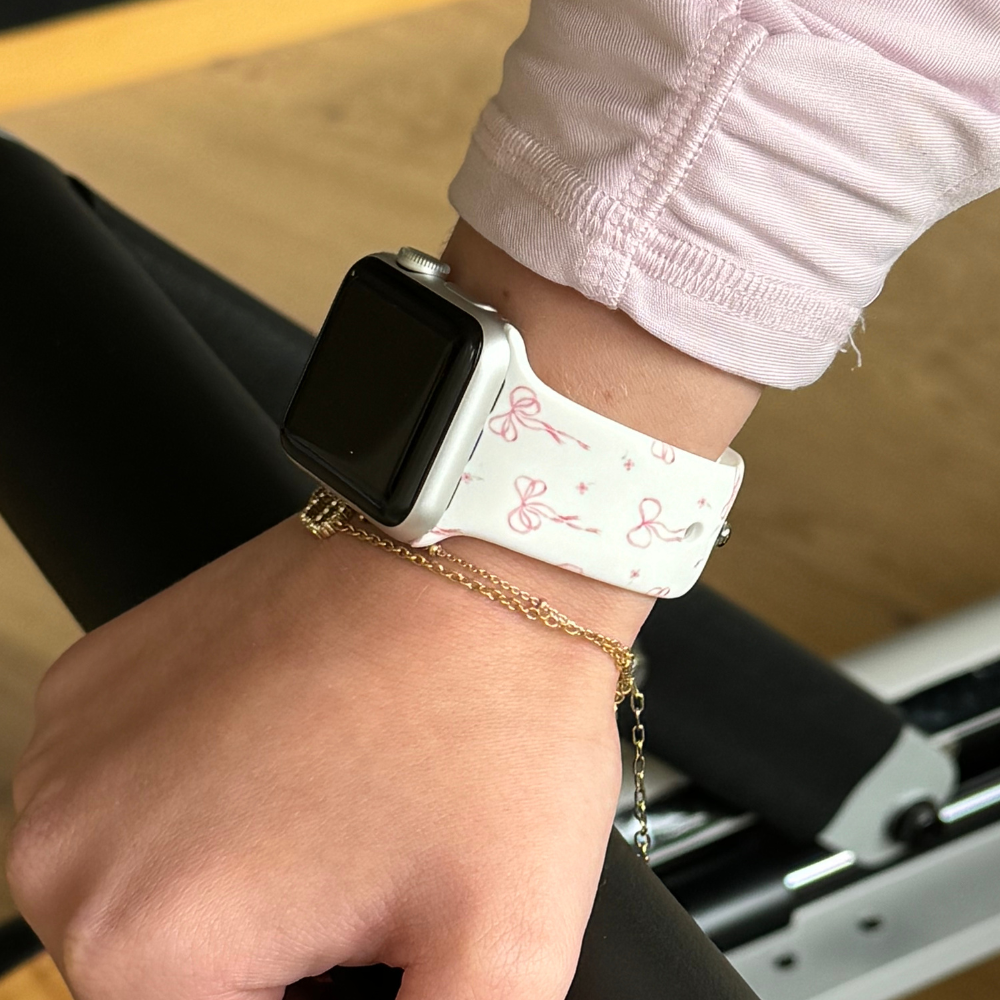 Zarif Fiyonklu Apple Watch Kayışı