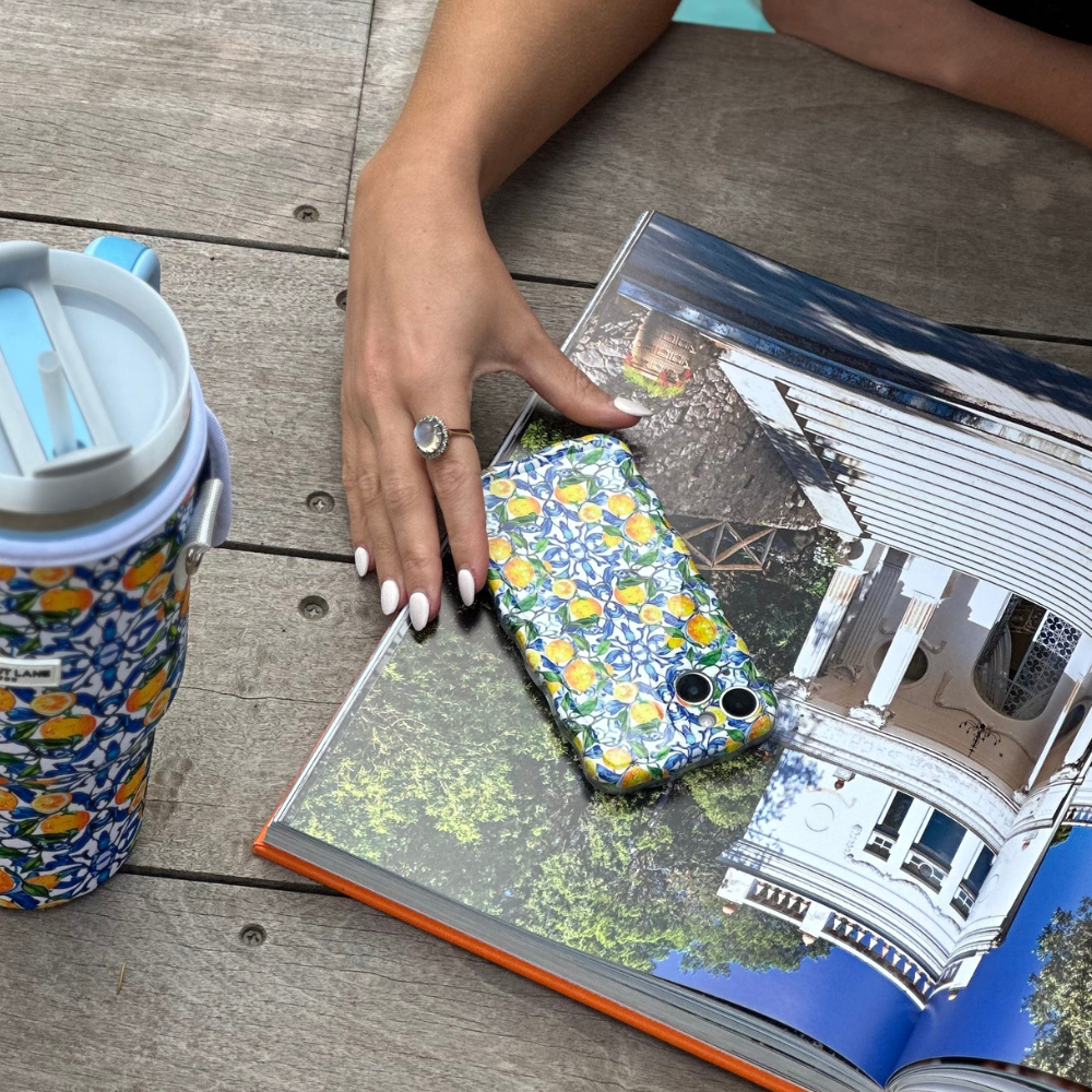 Wavy Phone Case - Amalfi Lemon