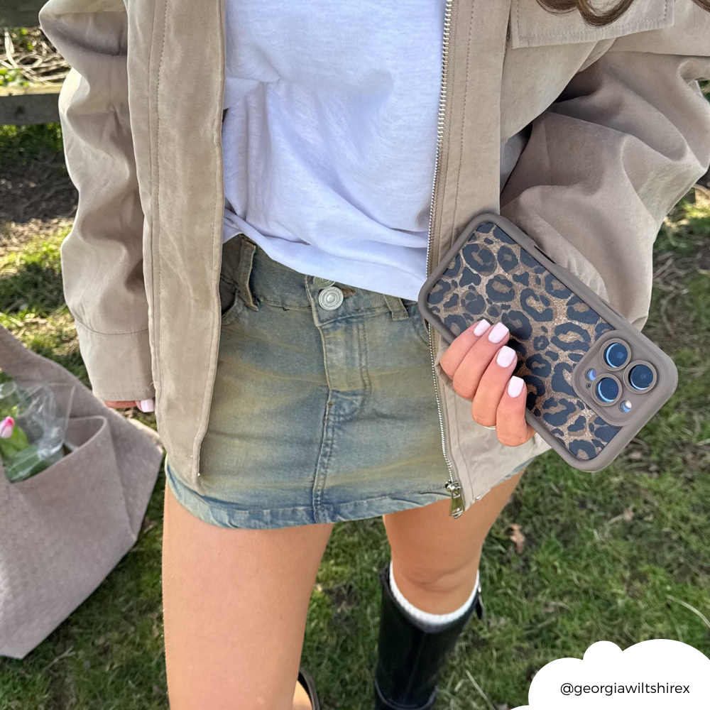 Mocha Leopard Phone Case