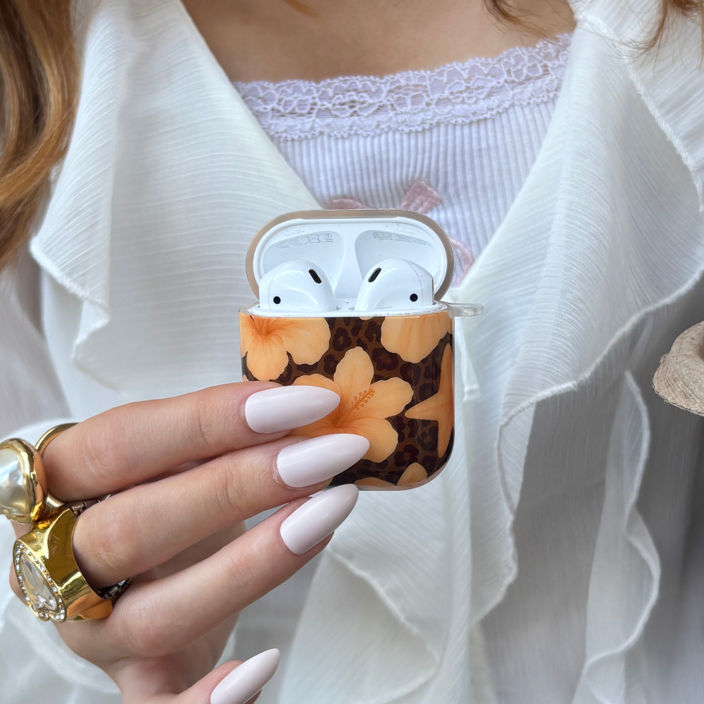 Airpods Case - Safari Bloom