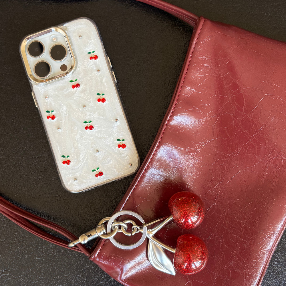 Cherry Pearl Phone Case