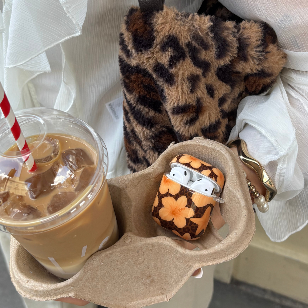 Airpods Kılıfı - Safari Çiçekleri