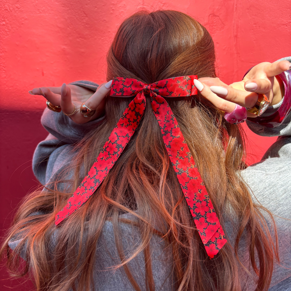 Kurdeleli Fiyonk Toka - Leopar Hibiskus