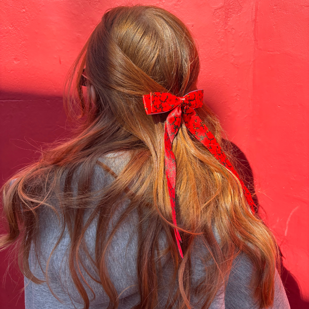 Kurdeleli Fiyonk Toka - Leopar Hibiskus