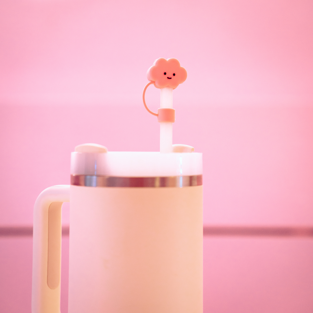 Pembe Bulutlu Hasır Örtü