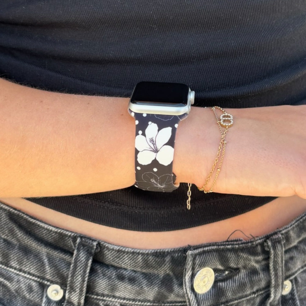 Mono Flora Apple Watch Kayışı