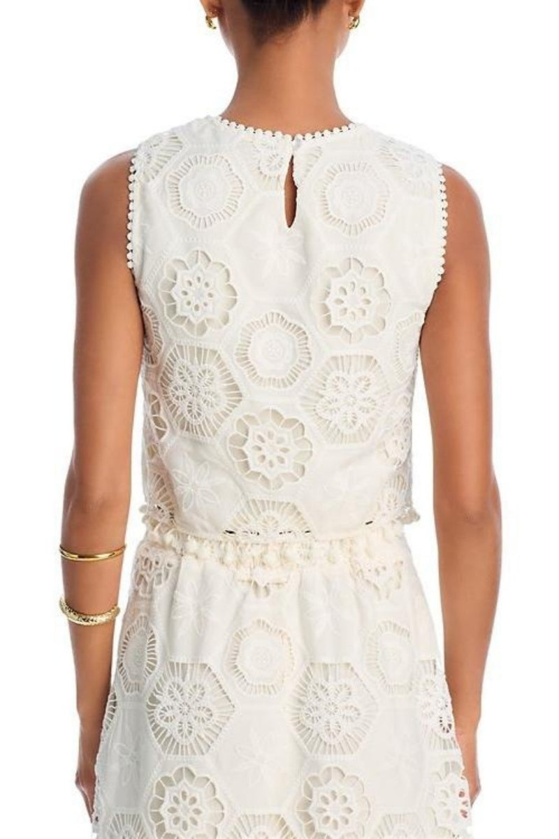 Square Crochet Tank Top & Maxi Skirt