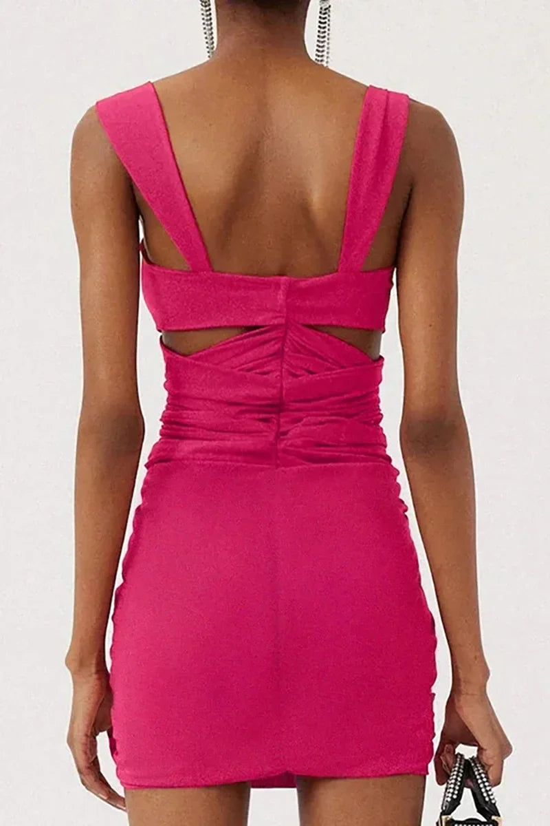 3D Floral Cutout Strappy Swimsuit Set