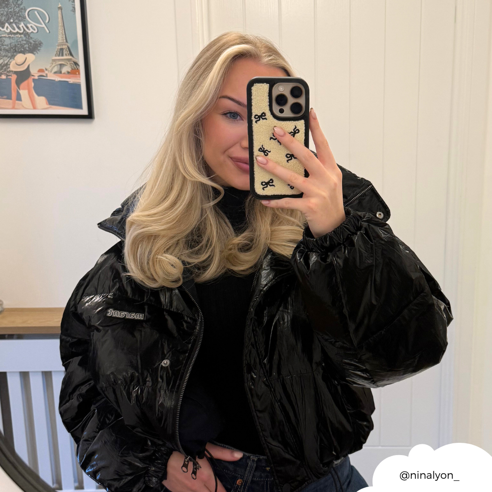 Bukleli Fiyonklu Telefon Kılıfı