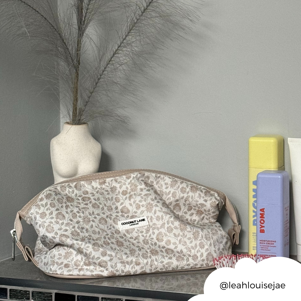 Genişletilebilir Makyaj Çantası - Bahçe Çayırı