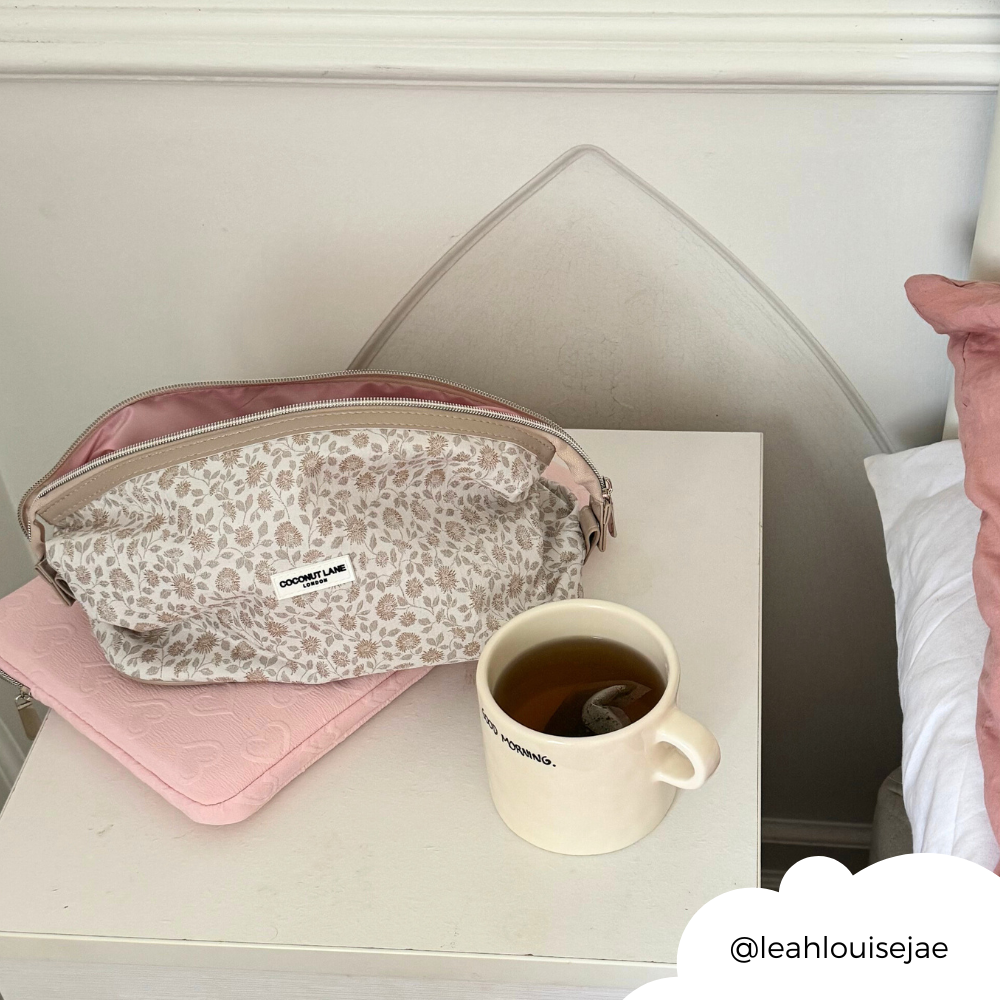 Genişletilebilir Makyaj Çantası - Bahçe Çayırı