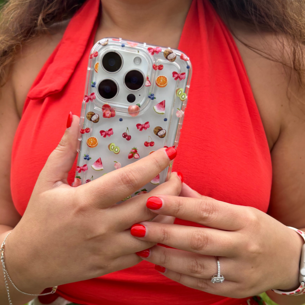 Şeffaf Telefon Kılıfı - Tutti Fruiti