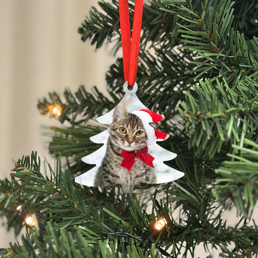 Fotoğraf Yükleme Noel Süsü - Ağaç