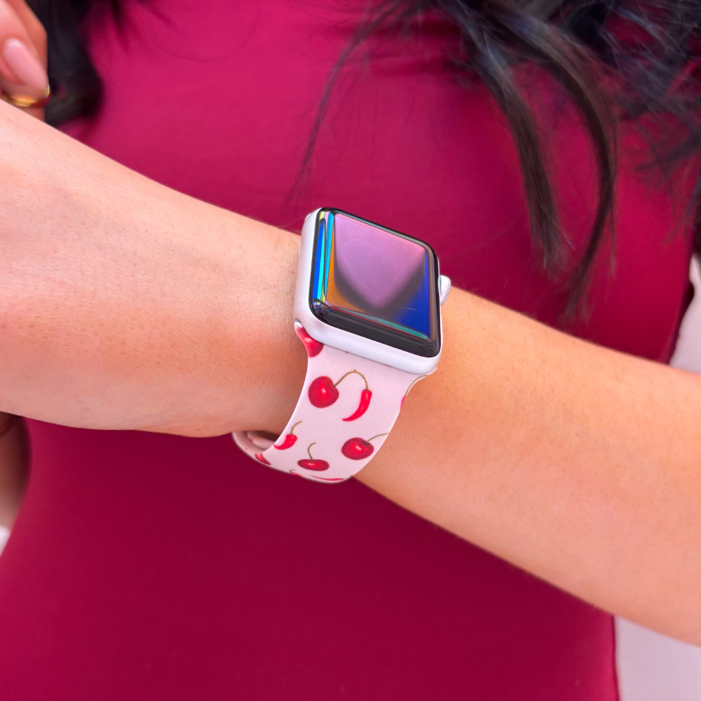 Kiraz Baharatı Apple Watch Kayışı