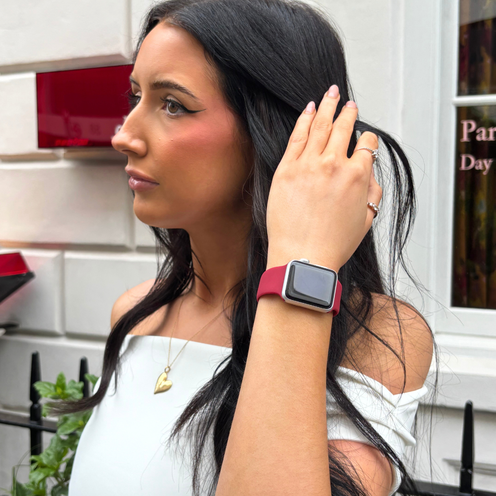 NAKD Apple Watch Kayışı - Kiraz 