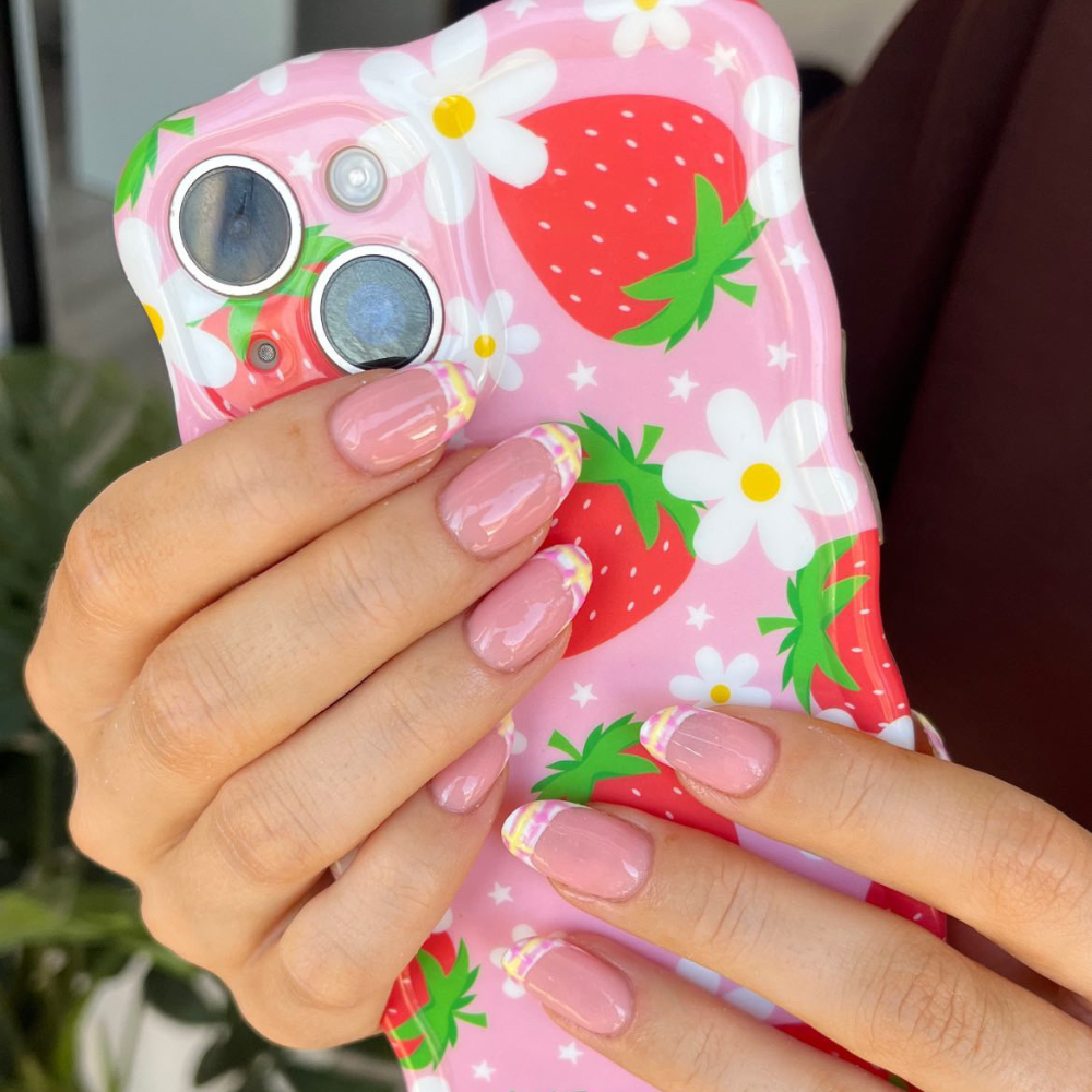 Wavy Phone Case - Berry Cute Strawberry