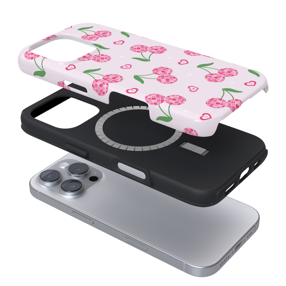 Tough MagSafe® Phone Case - Disco Cherries