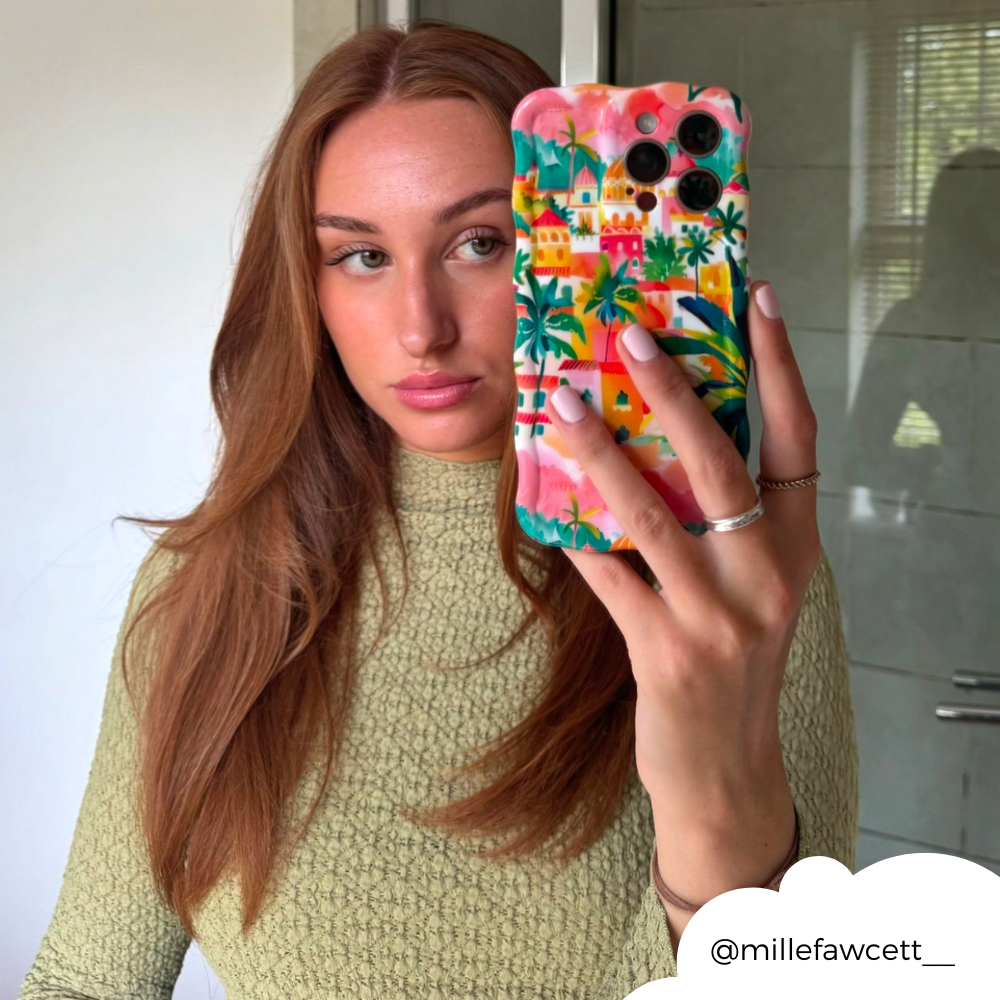 Dalgalı Telefon Kılıfı - Portofino Dreams