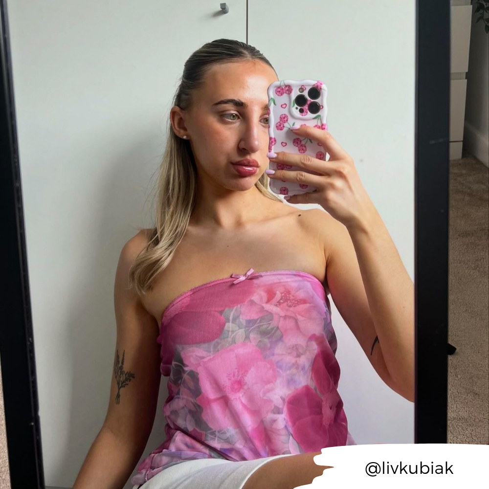 Dalgalı Telefon Kılıfı - Disko Kirazları