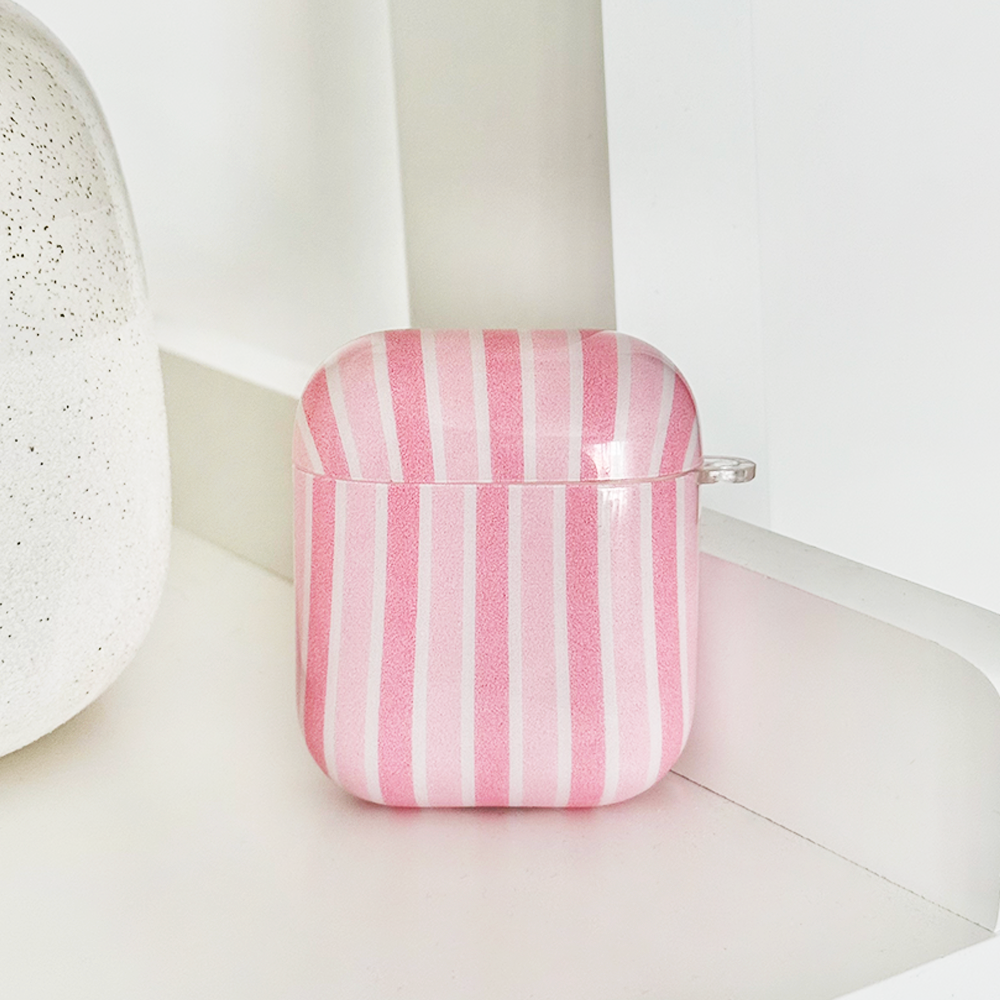 Airpods Case - Powder Stripes