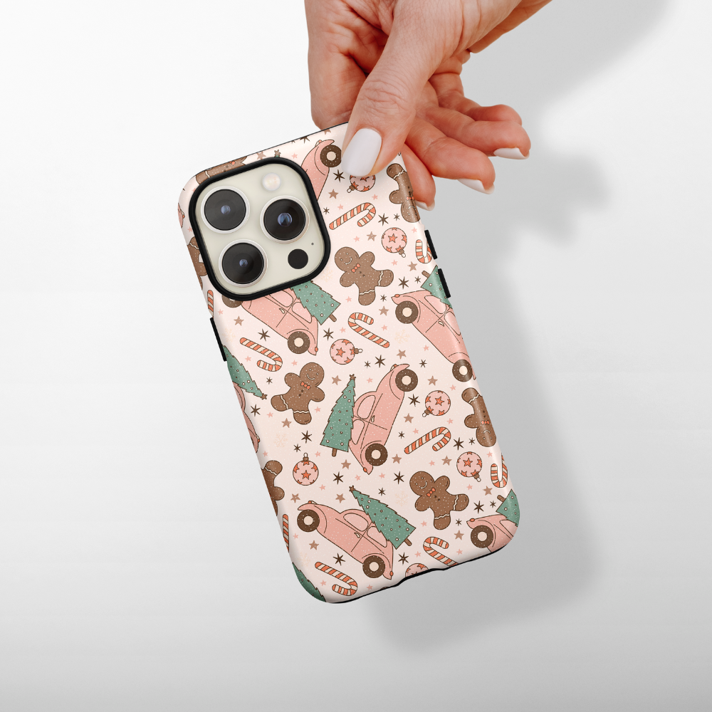 Tough MagSafe® Phone Case - Driving Home For Christmas