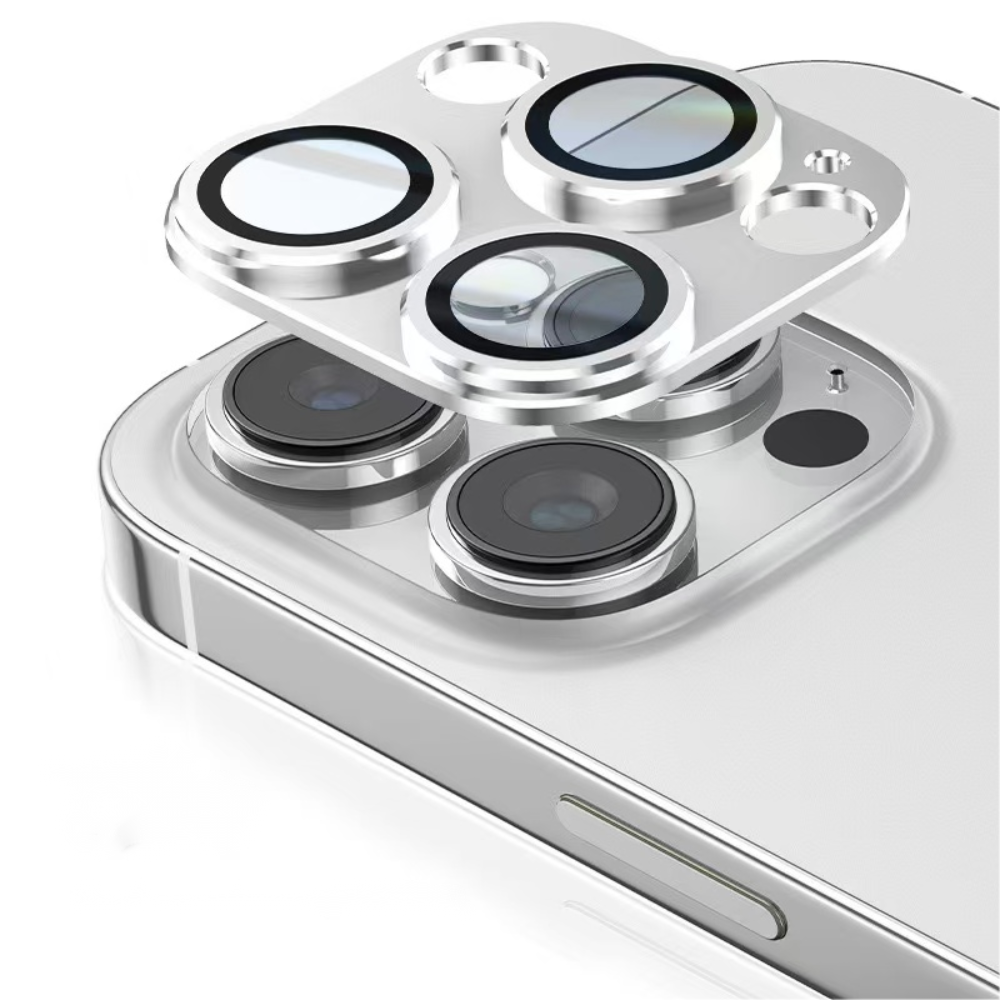 Tam Korumalı Kamera Objektif Kapağı - Beyaz Titanyum