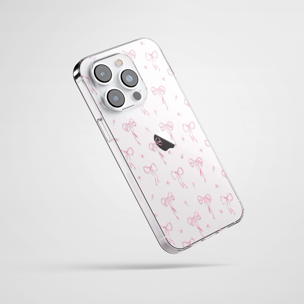 Şeffaf Telefon Kılıfı - Zarif Fiyonklar