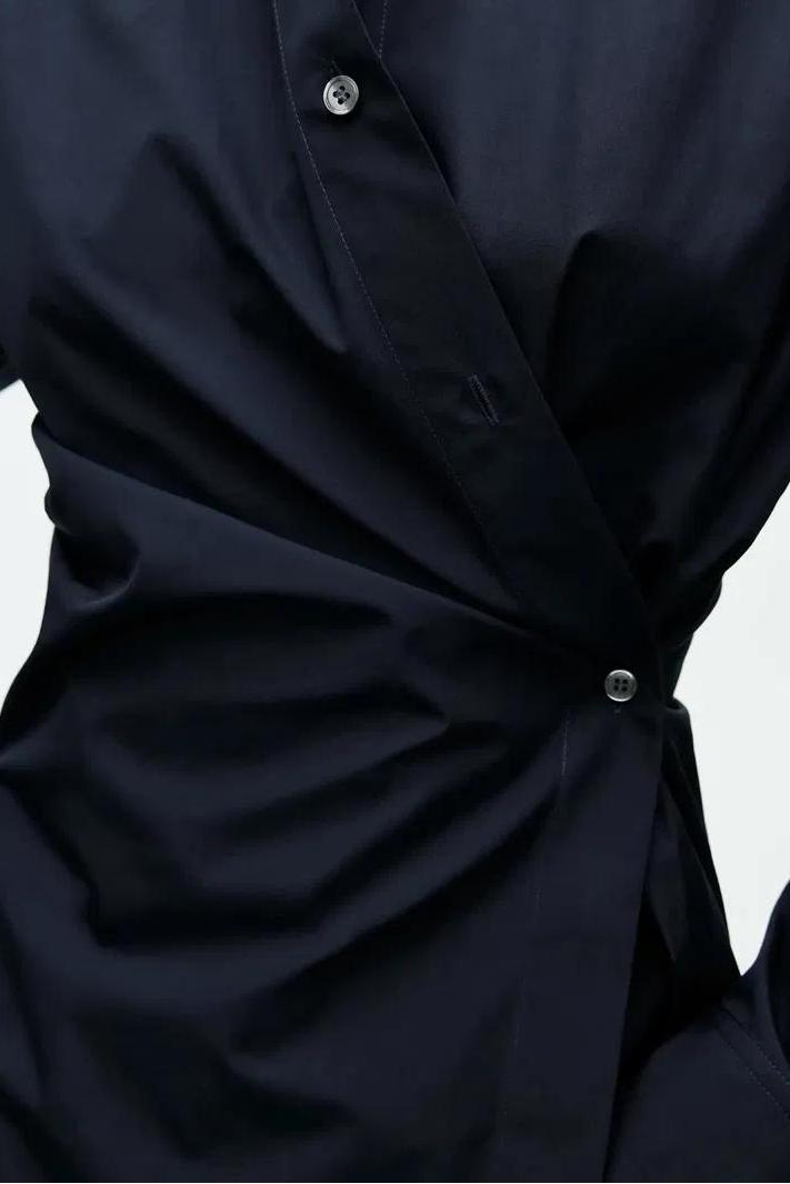 Asymmetric Wrap Shirt