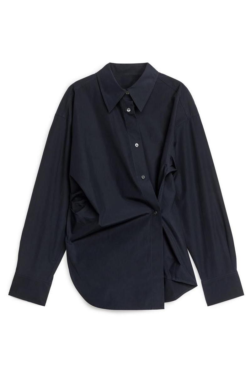 Asymmetric Wrap Shirt