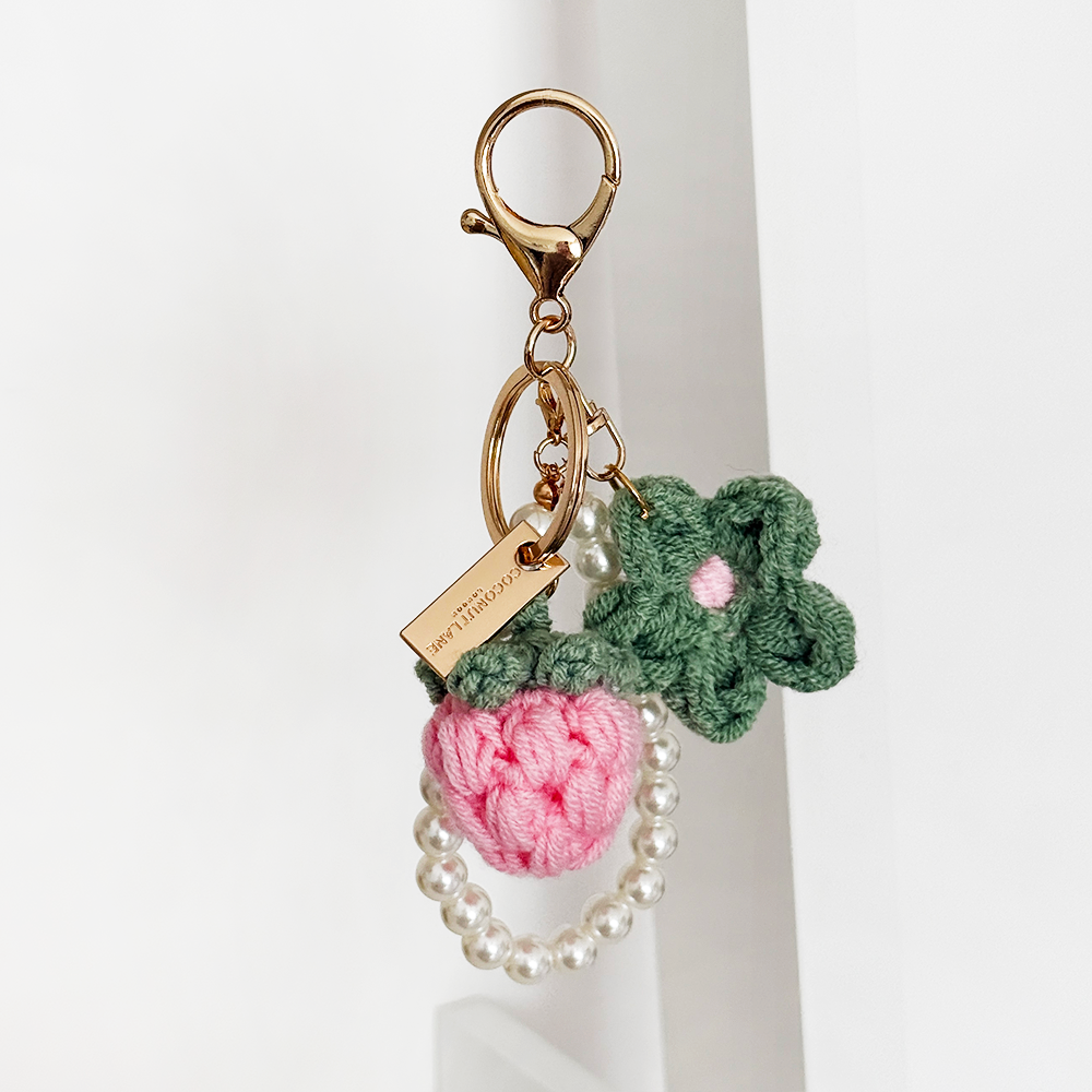 Çiçek Gücü Çanta Süsü