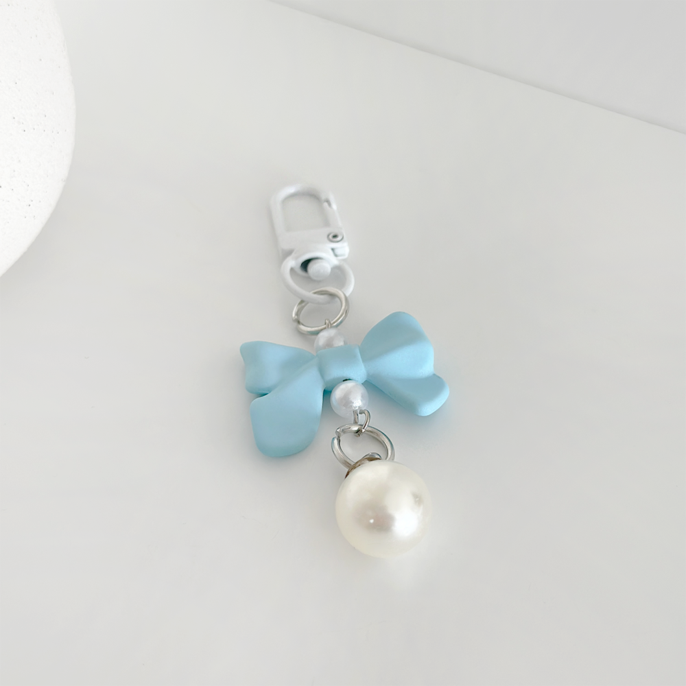 Coquette Kurdeleli Anahtarlık - Mavi