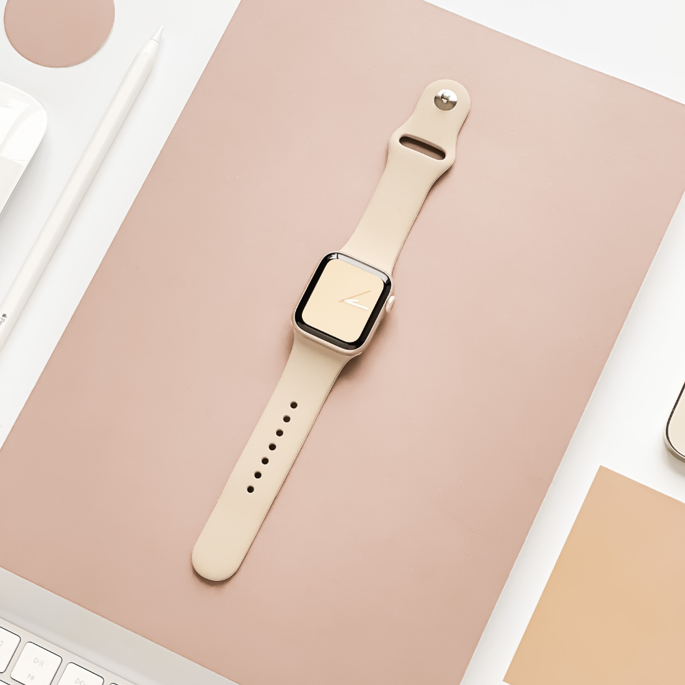 NAKD Apple Watch Strap - Caramel Latte
