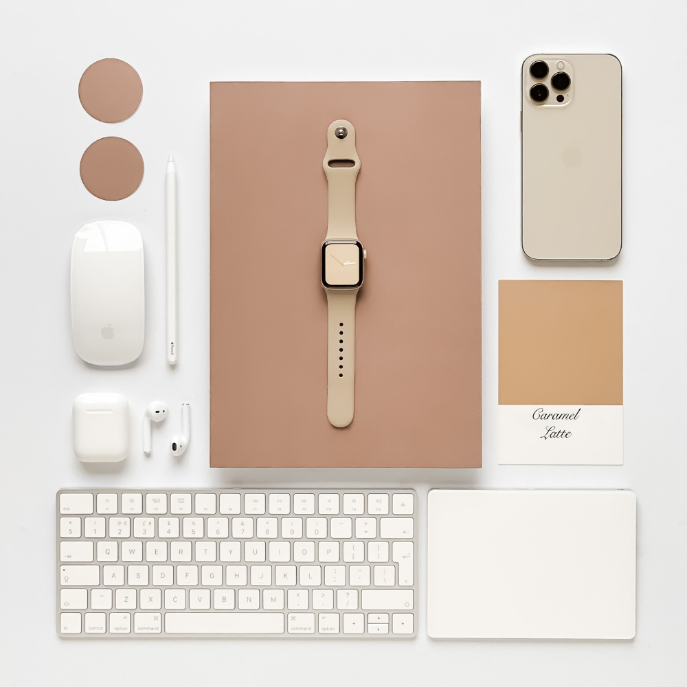 NAKD Apple Watch Strap - Caramel Latte