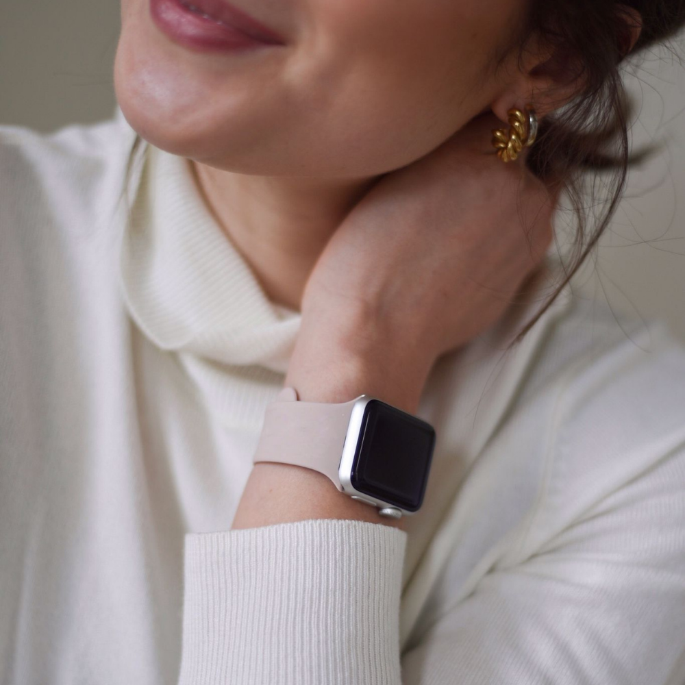 NAKD Apple Watch Strap - Powder Pink