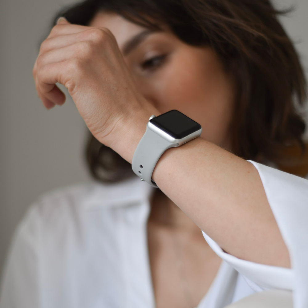 NAKD Apple Watch Kayışı - Buz Grisi