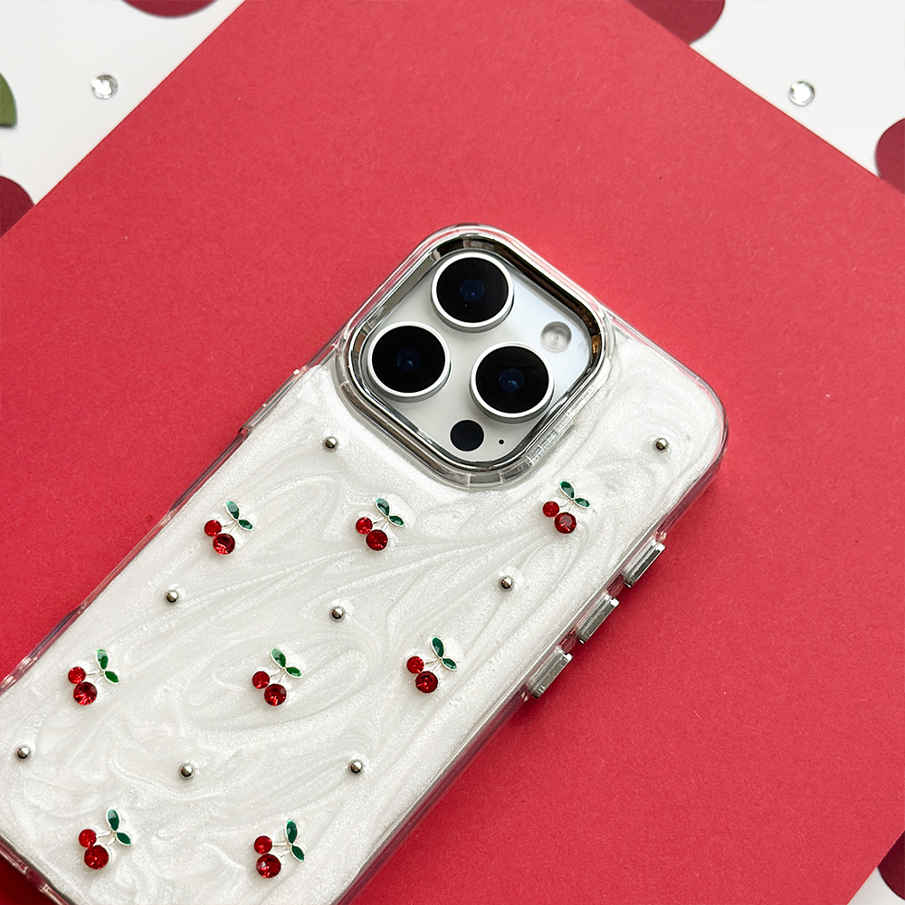 Cherry Pearl Phone Case