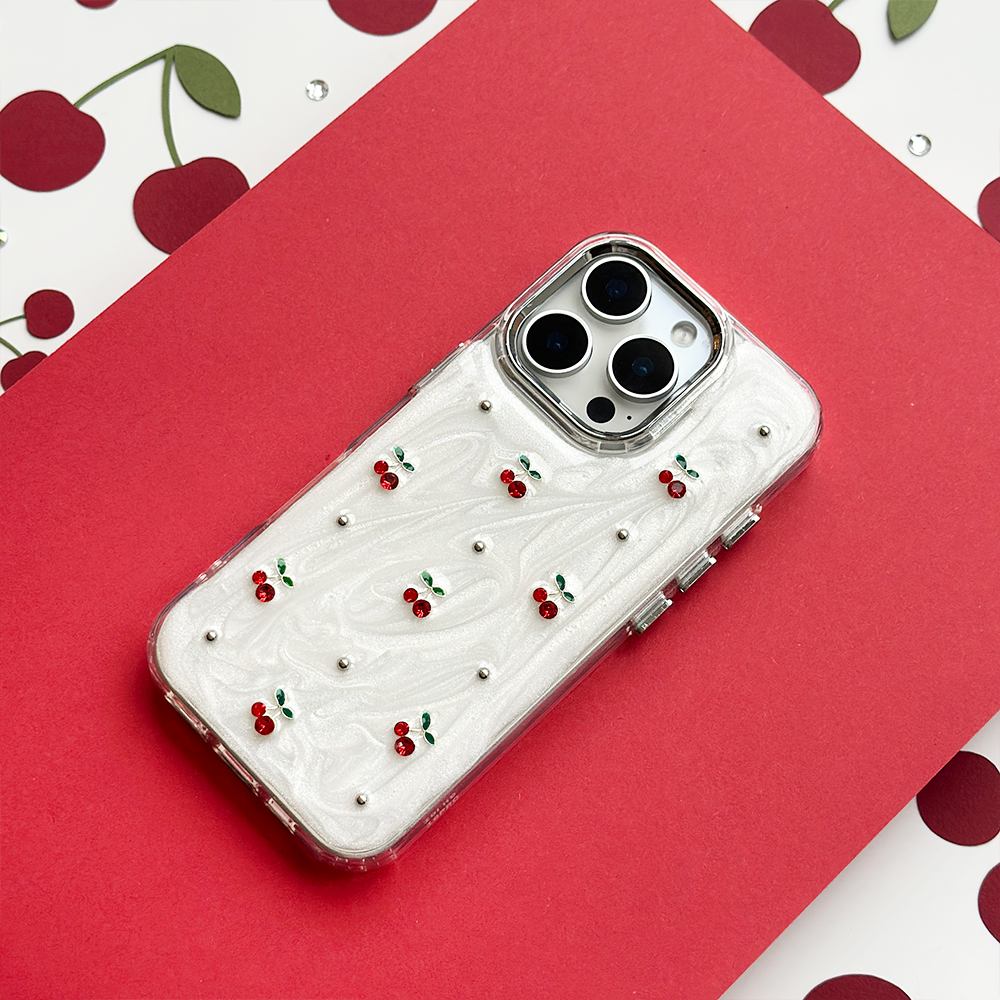 Cherry Pearl Phone Case