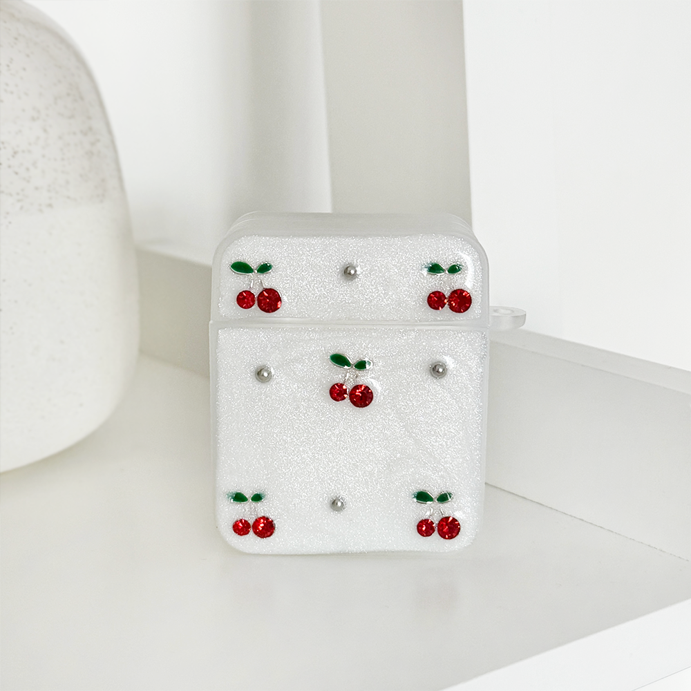 Airpods Case - Cherry Pearl