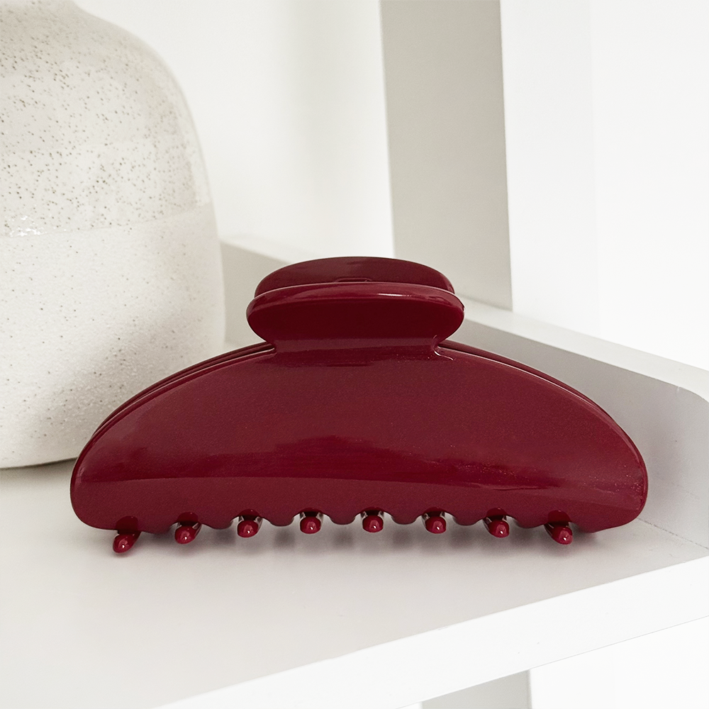 Kiraz Kırmızısı Pençe Klipsi