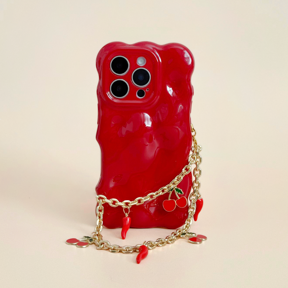 Phone Strap - Cherry Spice