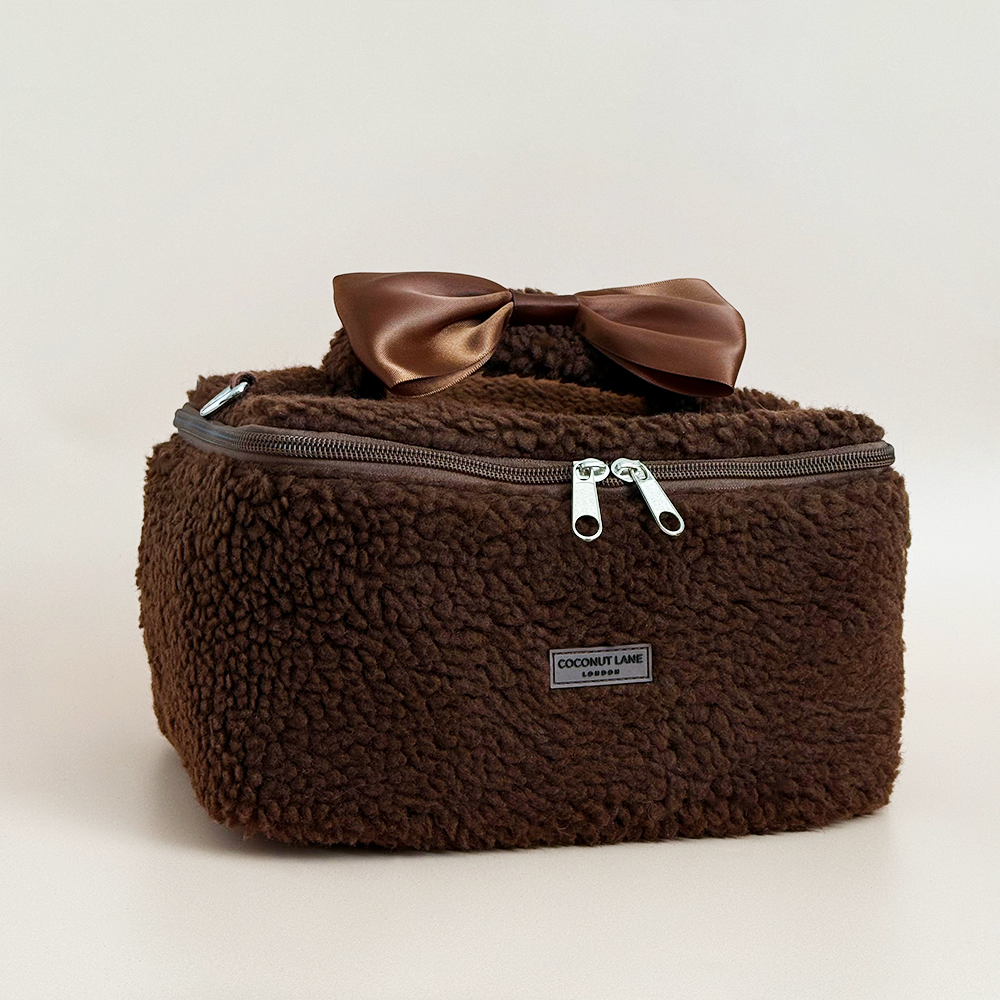 Travel Vanity Case - Chocolate Teddy
