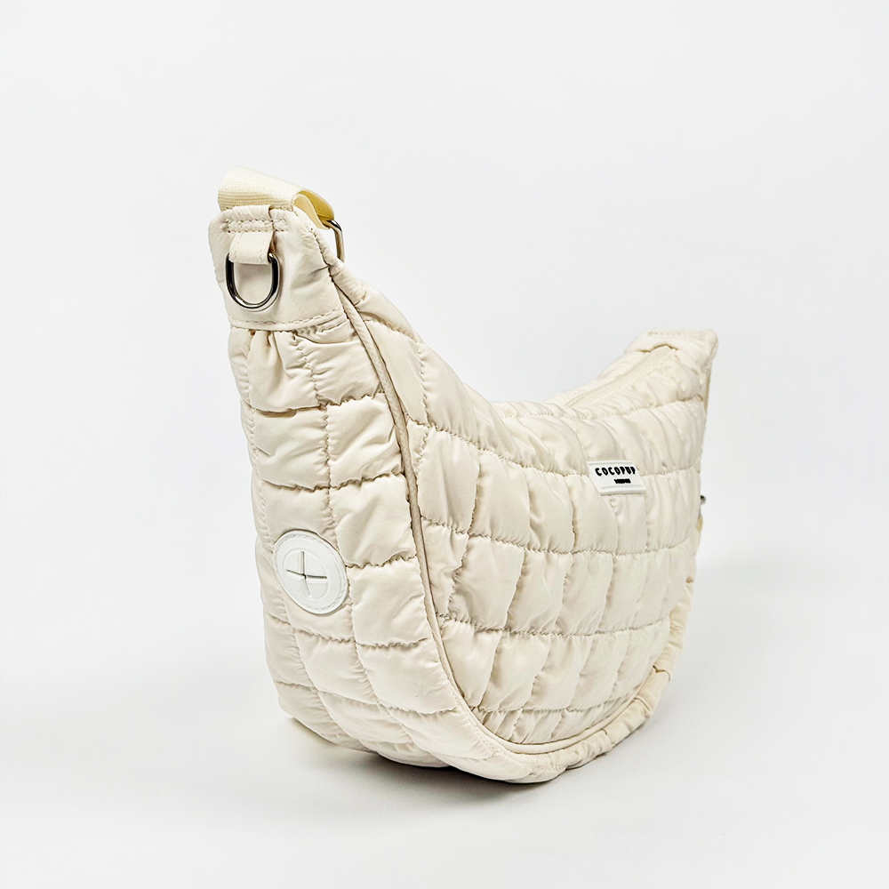 Çapraz Askılı Hilal Şekilli Köpek Gezdirme Çantası Seti - Bulut