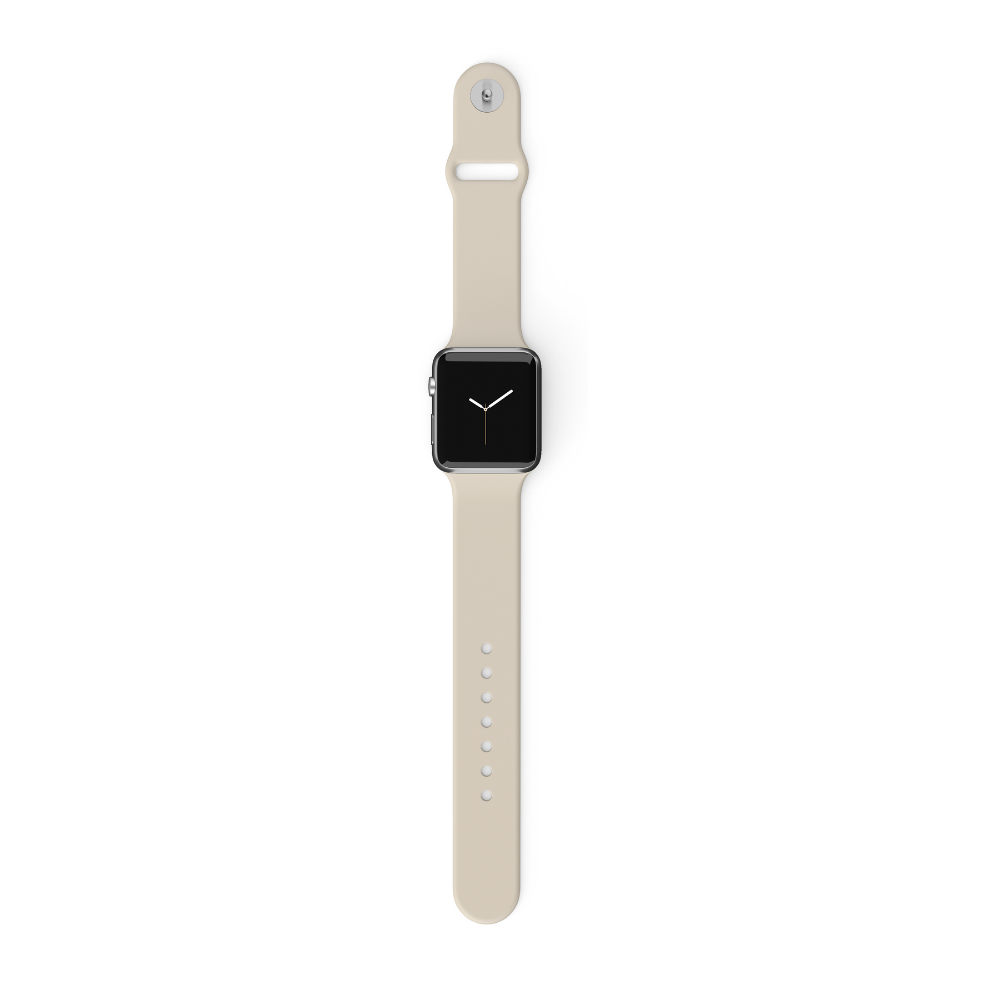 NAKD Apple Watch Kayışı - Badem Beyazı 