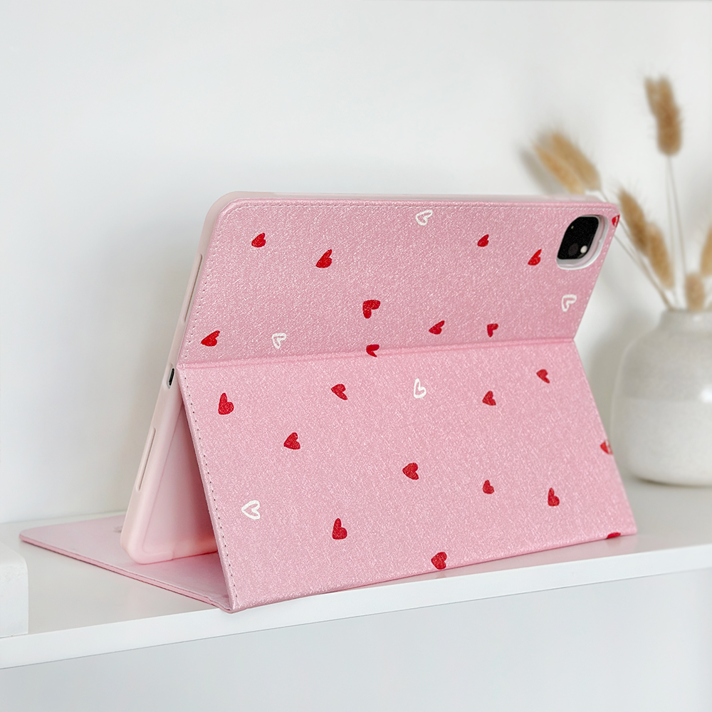Cute Hearts iPad Case