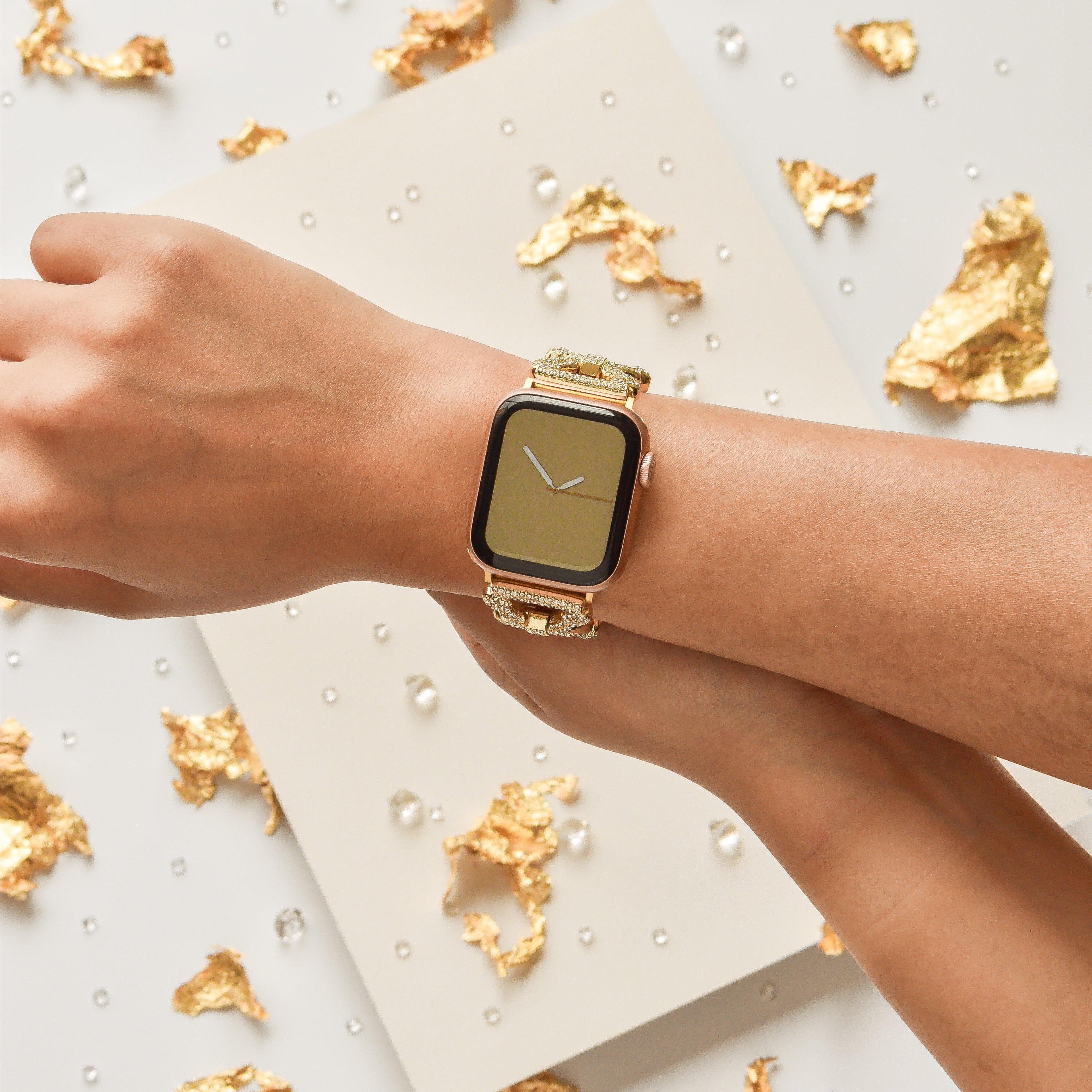 Elmaslı Bileklik Apple Watch Kayışı